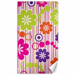 Colorful Flowers Pattern Floral Patterns Canvas 40  X 72  by nateshop