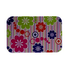 Colorful Flowers Pattern Floral Patterns Open Lid Metal Box (silver)   by nateshop