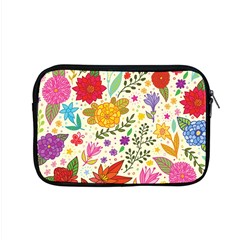 Colorful Flowers Pattern, Abstract Patterns, Floral Patterns Apple MacBook Pro 15  Zipper Case