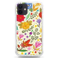 Colorful Flowers Pattern, Abstract Patterns, Floral Patterns iPhone 12 mini TPU UV Print Case	