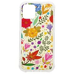 Colorful Flowers Pattern, Abstract Patterns, Floral Patterns Iphone 12 Mini Tpu Uv Print Case	 by nateshop