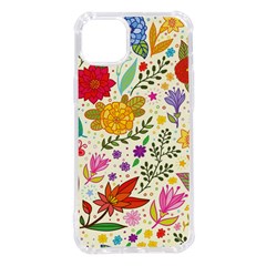 Colorful Flowers Pattern, Abstract Patterns, Floral Patterns Iphone 14 Plus Tpu Uv Print Case by nateshop