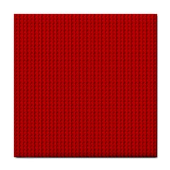 Ed Lego Texture Macro, Red Dots Background, Lego, Red Tile Coaster by nateshop