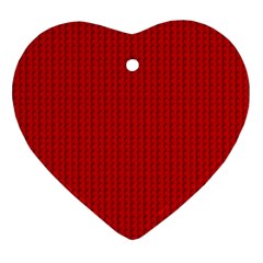 Ed Lego Texture Macro, Red Dots Background, Lego, Red Ornament (heart) by nateshop