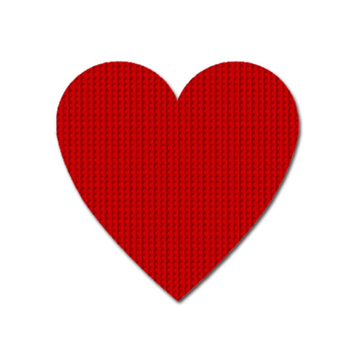 Ed Lego Texture Macro, Red Dots Background, Lego, Red Heart Magnet