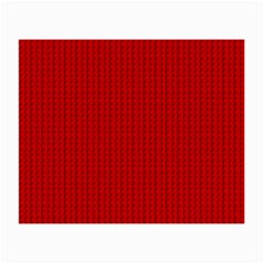 Ed Lego Texture Macro, Red Dots Background, Lego, Red Small Glasses Cloth (2 Sides)