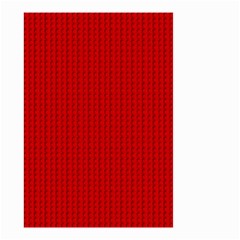 Ed Lego Texture Macro, Red Dots Background, Lego, Red Small Garden Flag (two Sides) by nateshop