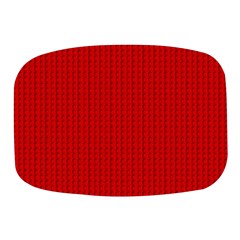 Ed Lego Texture Macro, Red Dots Background, Lego, Red Mini Square Pill Box by nateshop