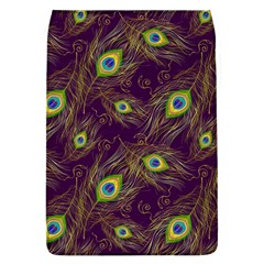 Feathers, Peacock, Patterns, Colorful Removable Flap Cover (l) by nateshop