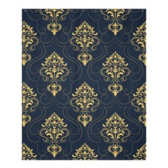 Floral Damask Pattern Texture, Damask Retro Background Shower Curtain 60  X 72  (medium)  by nateshop