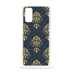 Floral Damask Pattern Texture, Damask Retro Background Samsung Galaxy S20 6 2 Inch Tpu Uv Case by nateshop