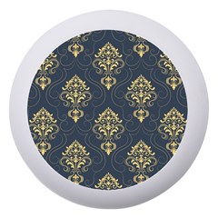 Floral Damask Pattern Texture, Damask Retro Background Dento Box With Mirror by nateshop