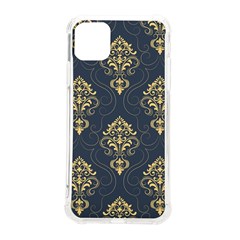 Floral Damask Pattern Texture, Damask Retro Background Iphone 11 Pro Max 6 5 Inch Tpu Uv Print Case