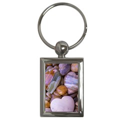 Hearts Of Stone, Full Love, Rock Key Chain (rectangle) by nateshop