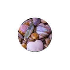 Hearts Of Stone, Full Love, Rock Golf Ball Marker (4 Pack) by nateshop