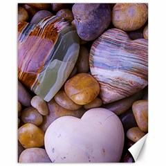 Hearts Of Stone, Full Love, Rock Canvas 16  X 20  by nateshop