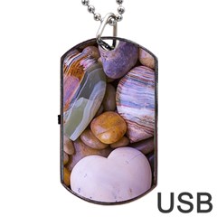 Hearts Of Stone, Full Love, Rock Dog Tag Usb Flash (one Side) by nateshop