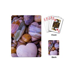 Hearts Of Stone, Full Love, Rock Playing Cards Single Design (mini) by nateshop