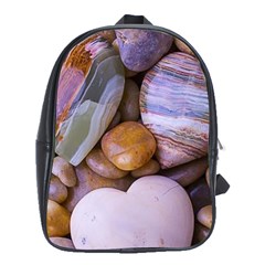 Hearts Of Stone, Full Love, Rock School Bag (xl) by nateshop