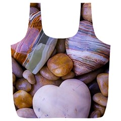 Hearts Of Stone, Full Love, Rock Full Print Recycle Bag (xxxl) by nateshop