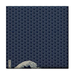 Kanagawa, Hokusai, Japanese Art, Tile Coaster by nateshop