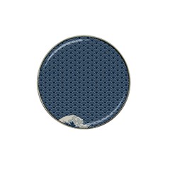 Kanagawa, Hokusai, Japanese Art, Hat Clip Ball Marker (4 Pack)