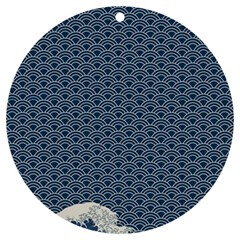 Kanagawa, Hokusai, Japanese Art, Uv Print Acrylic Ornament Round by nateshop