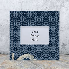 Kanagawa, Hokusai, Japanese Art, White Box Photo Frame 4  X 6  by nateshop