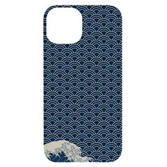 Kanagawa, Hokusai, Japanese Art, Iphone 14 Black Uv Print Case by nateshop