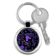 Multicolor Disney , Corazones, Mouse Key Chain (round) by nateshop