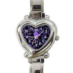 Multicolor Disney , Corazones, Mouse Heart Italian Charm Watch by nateshop