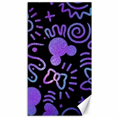 Multicolor Disney , Corazones, Mouse Canvas 40  X 72  by nateshop