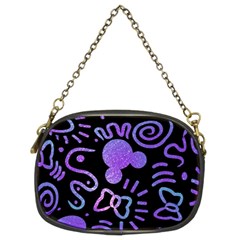 Multicolor Disney , Corazones, Mouse Chain Purse (two Sides)