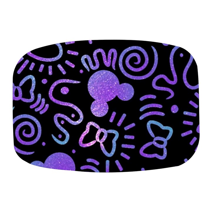 Multicolor Disney , Corazones, Mouse Mini Square Pill Box