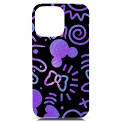 Multicolor Disney , Corazones, Mouse Iphone 14 Pro Max Black Uv Print Case by nateshop