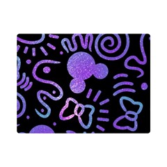 Multicolor Disney , Corazones, Mouse Premium Plush Fleece Blanket (mini)