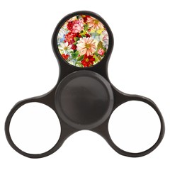 Painted Flowers Texture, Floral Background Finger Spinner by nateshop