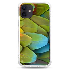 Parrot Feathers Texture Feathers Backgrounds Iphone 12 Mini Tpu Uv Print Case	 by nateshop