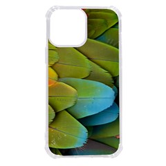 Parrot Feathers Texture Feathers Backgrounds Iphone 13 Pro Max Tpu Uv Print Case by nateshop