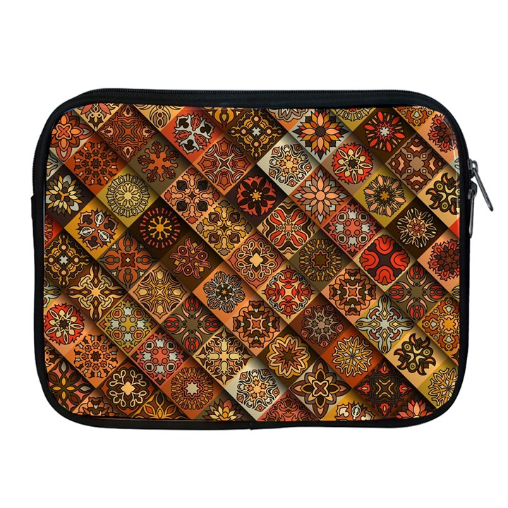 Pattern, Abstract, Texture, Mandala Apple iPad 2/3/4 Zipper Cases