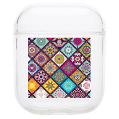 Pattern, Colorful, Floral, Patter, Texture, Tiles Soft Tpu Airpods 1/2 Case by nateshop