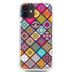 Pattern, Colorful, Floral, Patter, Texture, Tiles Iphone 12/12 Pro Tpu Uv Print Case by nateshop