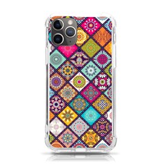 Pattern, Colorful, Floral, Patter, Texture, Tiles Iphone 11 Pro 5 8 Inch Tpu Uv Print Case by nateshop