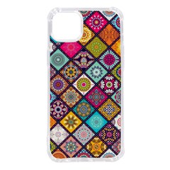 Pattern, Colorful, Floral, Patter, Texture, Tiles Iphone 14 Plus Tpu Uv Print Case