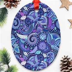 Patterns, Doodles, Pattern, Colorful, Textu Ornament (oval) by nateshop