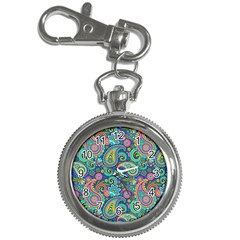 Patterns, Green Background, Texture, Hd Wallpaper Key Chain Watches by nateshop