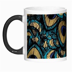 Peacock Feathers, Bird, Spirituality, Symbol, Spiritual, Morph Mug by nateshop