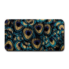 Peacock Feathers, Bird, Spirituality, Symbol, Spiritual, Medium Bar Mat by nateshop