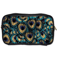 Peacock Feathers, Bird, Spirituality, Symbol, Spiritual, Toiletries Bag (two Sides) by nateshop