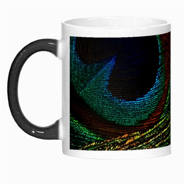 Peacock Feathers, Feathers, Peacock Nice Morph Mug